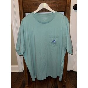 Vineyard‎ Vines Mens Kentucky Derby 145th Tractor Pocket T Shirt Blue XL